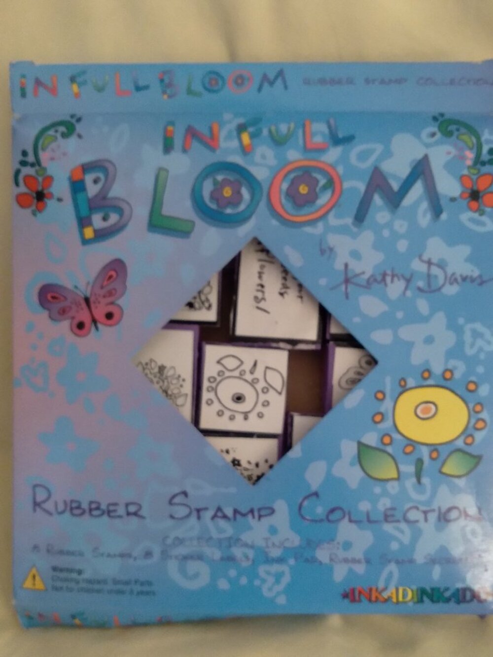 Garden Theme Rubber Stamps + Bonus Box